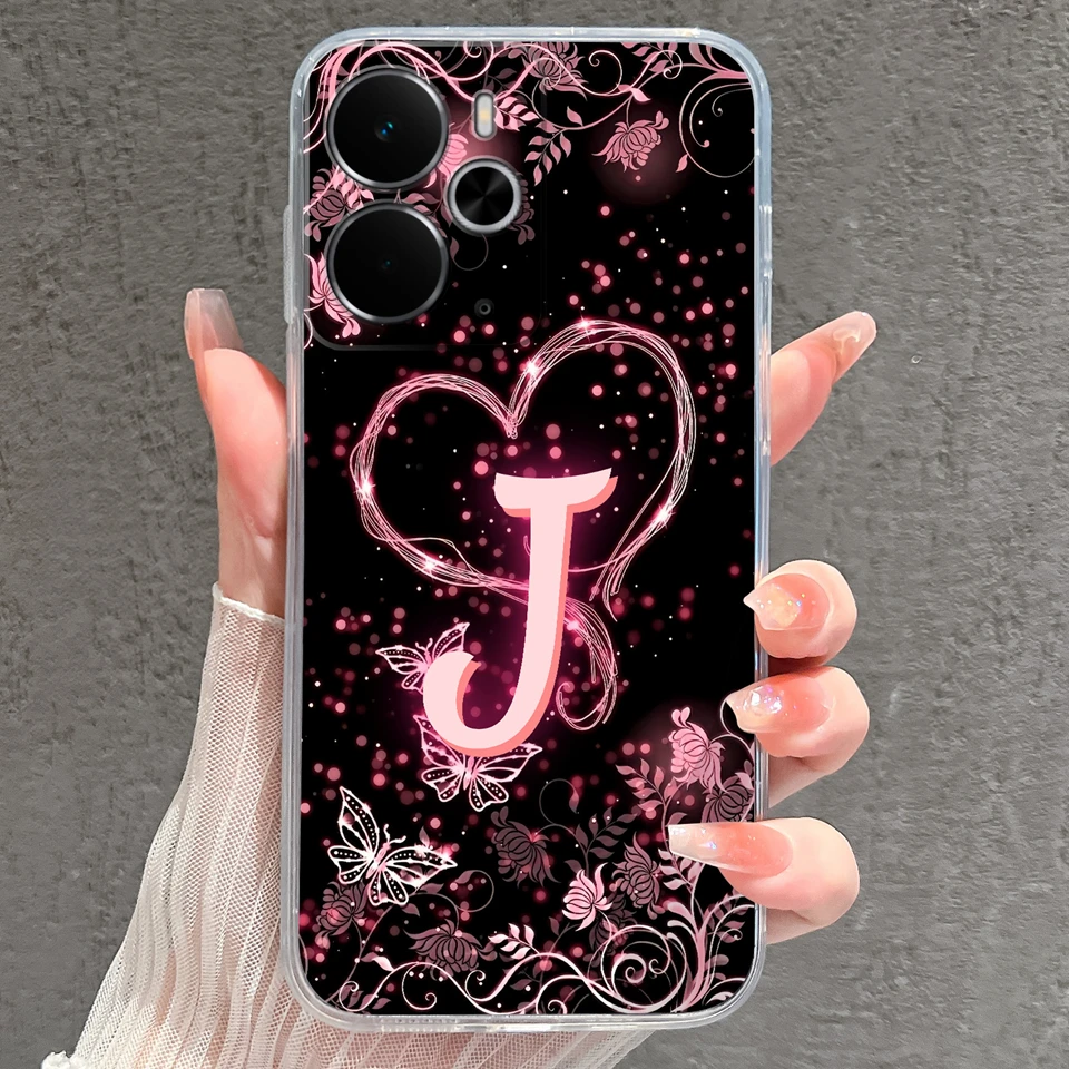 Sparkling Butterfly Shockproof Non-slip Transparent Phone Case Housing