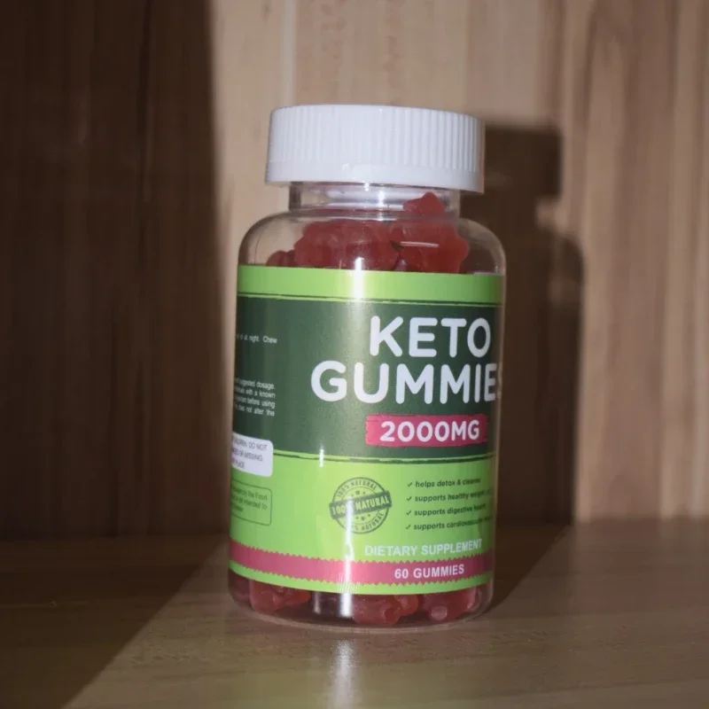 Keto gummies with apple cider vinegar flavor promote digestion metabolism health lightness and fat burning