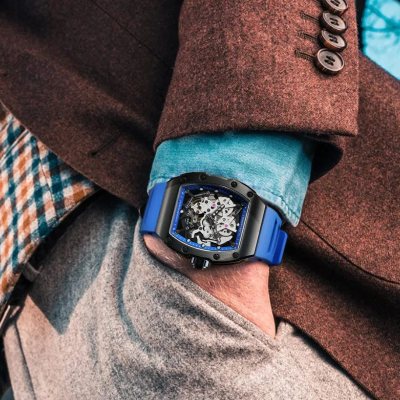 BONEST GATTI brand sports car series waterproof watch men's fully automatic mechanical Germany