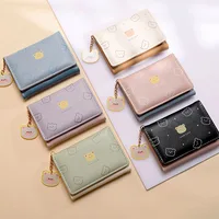 Small Bear Pattern PU Leather Purse Comfortable Handheld Shopping Wallet For Party Comfortable Handheld Shopping Wallet 2