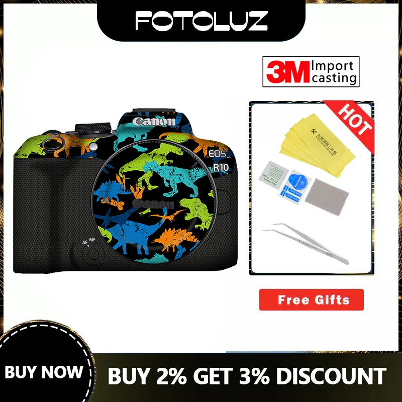 Wrap Skin Camera Body Skin Decal Per Canon Eos R10 R 10 Sticker Anti-Scratch Cover Protettiva Wrap Film