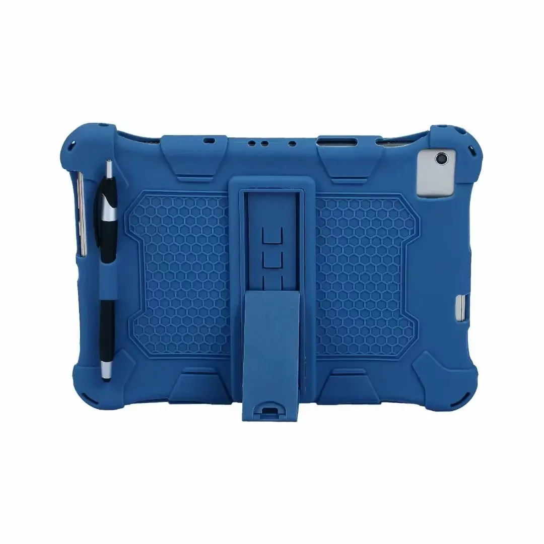 Universal Case Soft Silicone 10.1 inch Android Tablet PC Soft Shockproof Stand Cover Cases 248x168MM/9.76x6.61inch