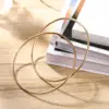 10 Pcs Metal Dream Catcher Hoops 10cm Gold Diameter Craft Round Rings Home Decor Tassel Plant Hangers Gifts Safe 6