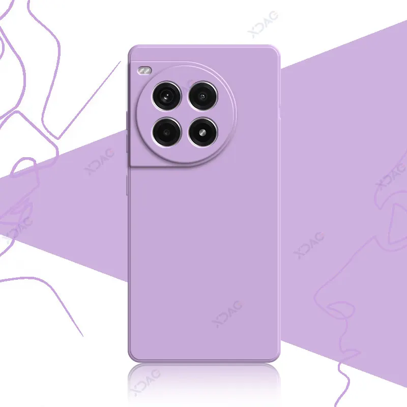 Deluxe Liquid Silicone 360° Soft Square Mobile Phone Case