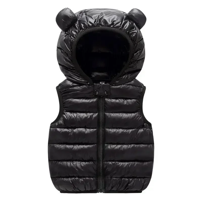 Children Vest Baby Boys Girls Warm Down Vest for Autumn Winter