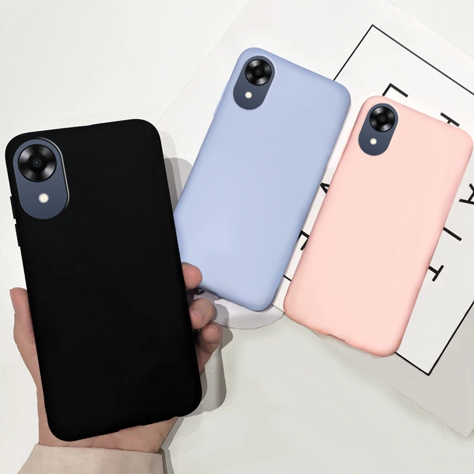 Luxury Candy Pure Color Soft Silicone Phone Case - Elegant Back Cover Bumper