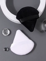 2PCS Triangle Makeup Sponge -Ultra-Soft & Washable -Wet or Dry, Perfect for Loose Powder, Foundation 2