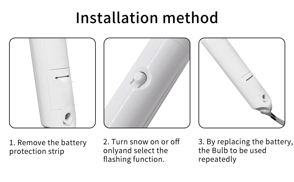 Description Picture 6 of itemLong White Fiber Optic Stick 3 Mode Wedding Sparkler LED Light Up Wand Glow Party Supply Wedding Favor Bridal Shower 24/48/72Pcs