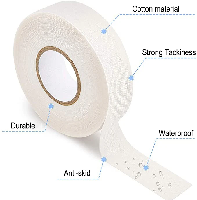 Hockey Stick Tape 2.5mm Multipurpose Ice Hockey Grip Tape Sport Safety Cotton Cloth Ice Field Badminton Golf