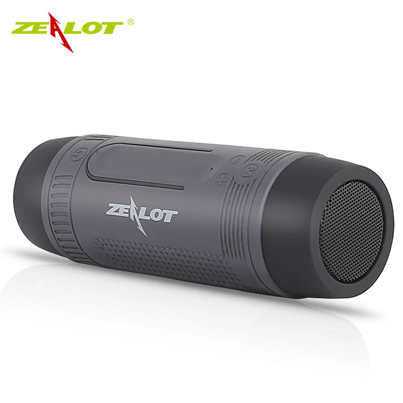 

Zealot S1 Portable Bluetooth Speaker Wireless Bicycle Sound Box with LED Light Outdoor Waterproof Subwoofer Stereo Surround