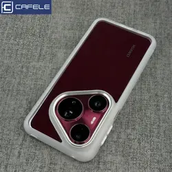 Luxury Transparent Acrylic Back Cover for HUAWEI Pura 90S Pro (WHITE)