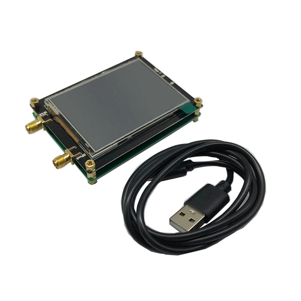 MAX2870 Signal Generator 23.5MHz-6000MHz Frequency Touching Screen Radio Frequency Signal Source PC Software Controls 5