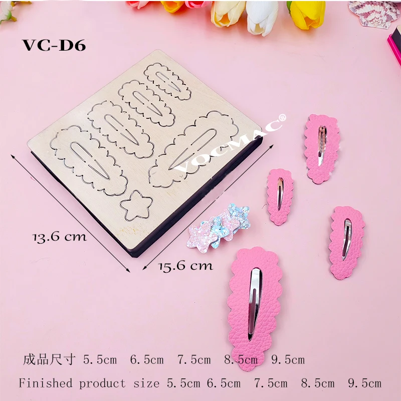 

hairpin-VC-D6 Wood Mold Scrapbooks Are Compatible With Most Die-Cutting Machines