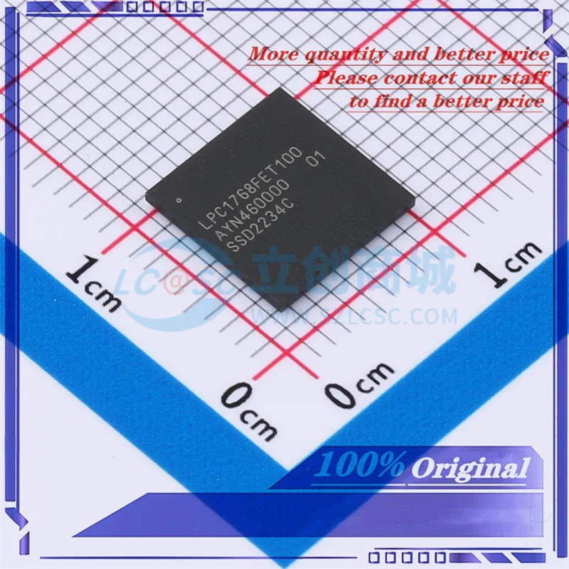 

1 шт./партия, LPC1768FET100,551 TFBGA-100 LPC1768FET100, новый оригинальный товар в наличии