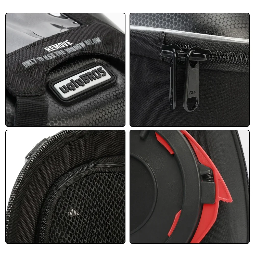 Tank Bag For HONDA CBR500R CBR 650F CB 650R 500F 500X CB125R CB1000R CB750 VFR1200 VFR800 Motorcycle Luggage Backpack Tanklock motorcycle tank bag