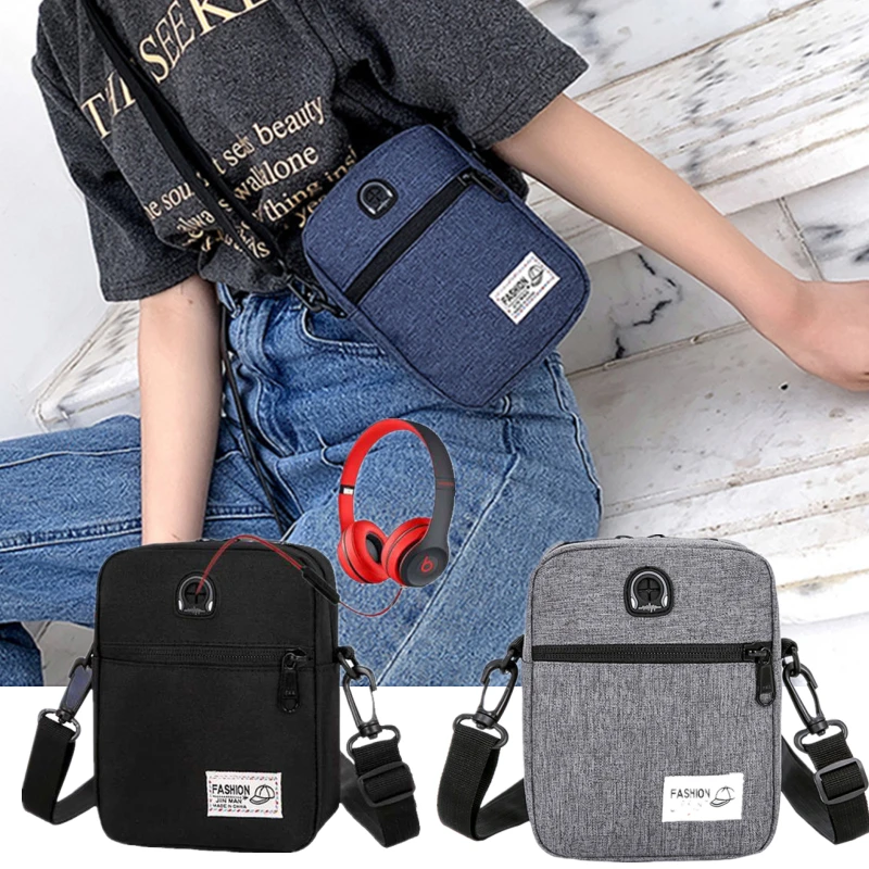 

New Men's Messenger Bag Crossbody Shoulder Bags Men Small Sling Pack Work Business Waterproof Oxford Packs Satchel Purse Gifts