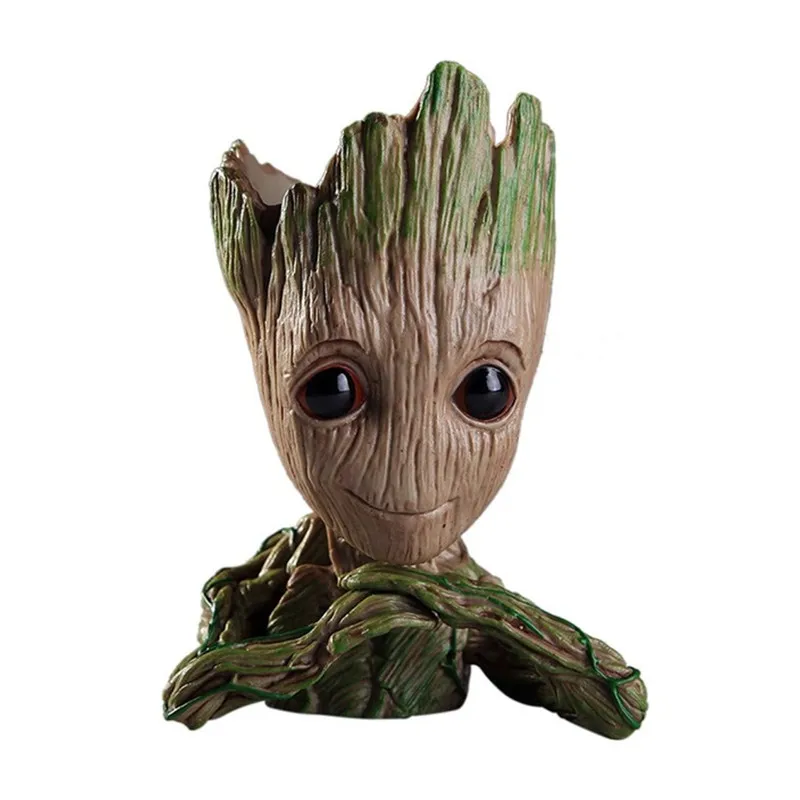 PVC Cute Cartoon Tree Man Aquarium Ornament Fish Tank Cave Stone Decoration Plant Flower Pot Bonsai Garden Home Decor Artificial Plants Fish Tank Ornaments Fish Tank Decorations Aquarium Ornaments 3 style