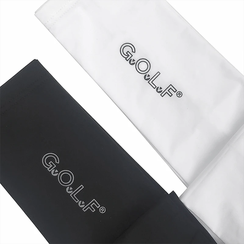 1 pair Golf Sleeves sun uv protection spf 50 full arm sports sleeve drive jogging Basketball Football Tennis baseball 5