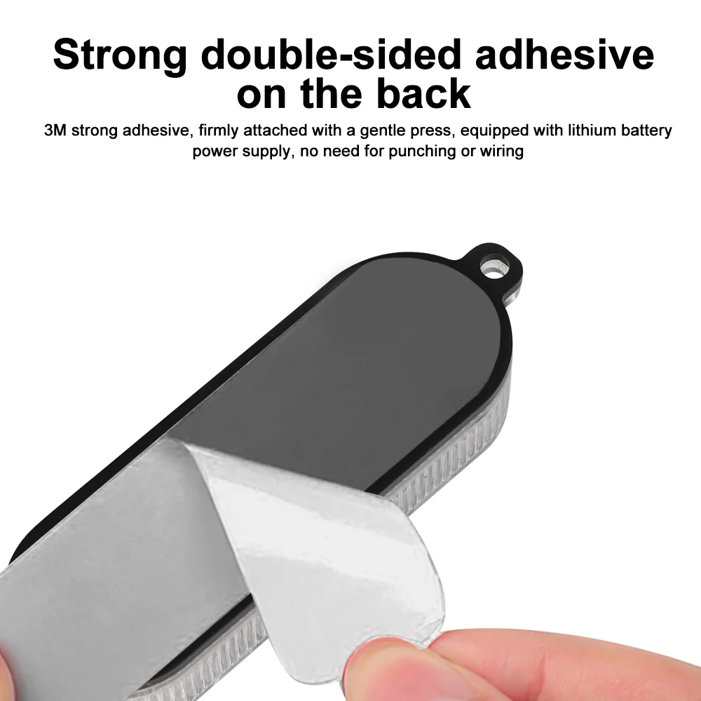 Solar LED Warning Light Adjustable Auto