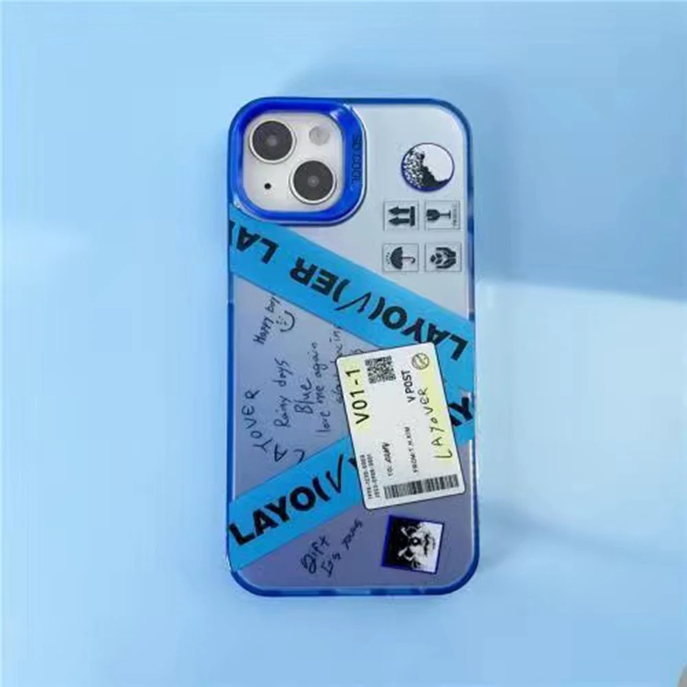 V LAYOVER TaeHyung Anti-Fall Matte Phone Case