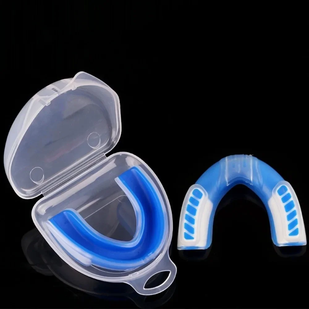 Sports Mouth Guard Mouth Guard Mouth Guard Anti-molar Braces Sports Boxing Basketball Rugby Karate EVA Teeth Protector Adult Children Mouthguard Tooth Brace