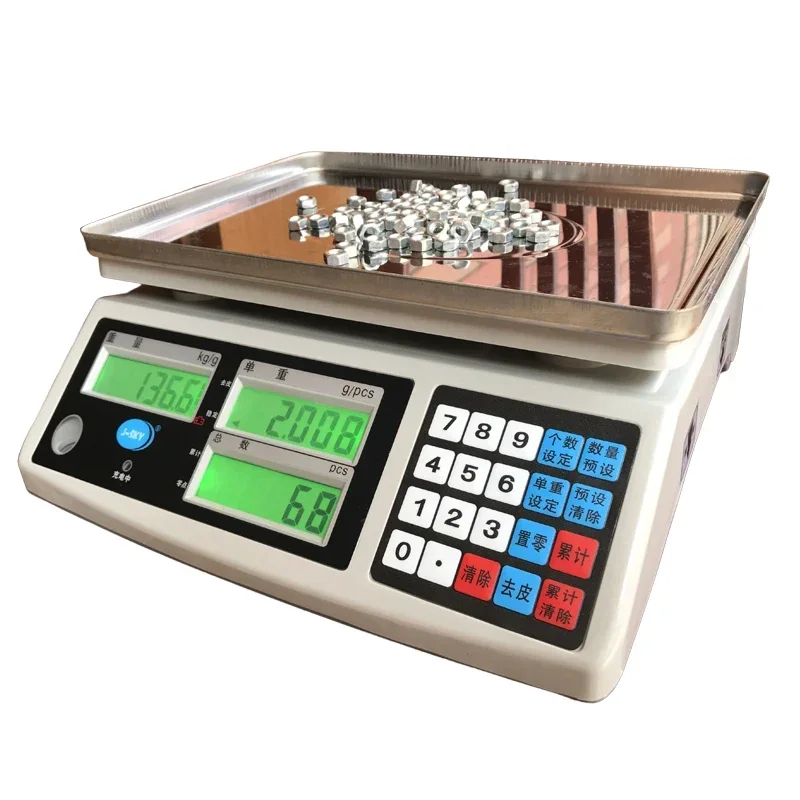 Factory Direct New CE Certified High Quality Counting Scale Stainless Steel Waterproof Table Scale