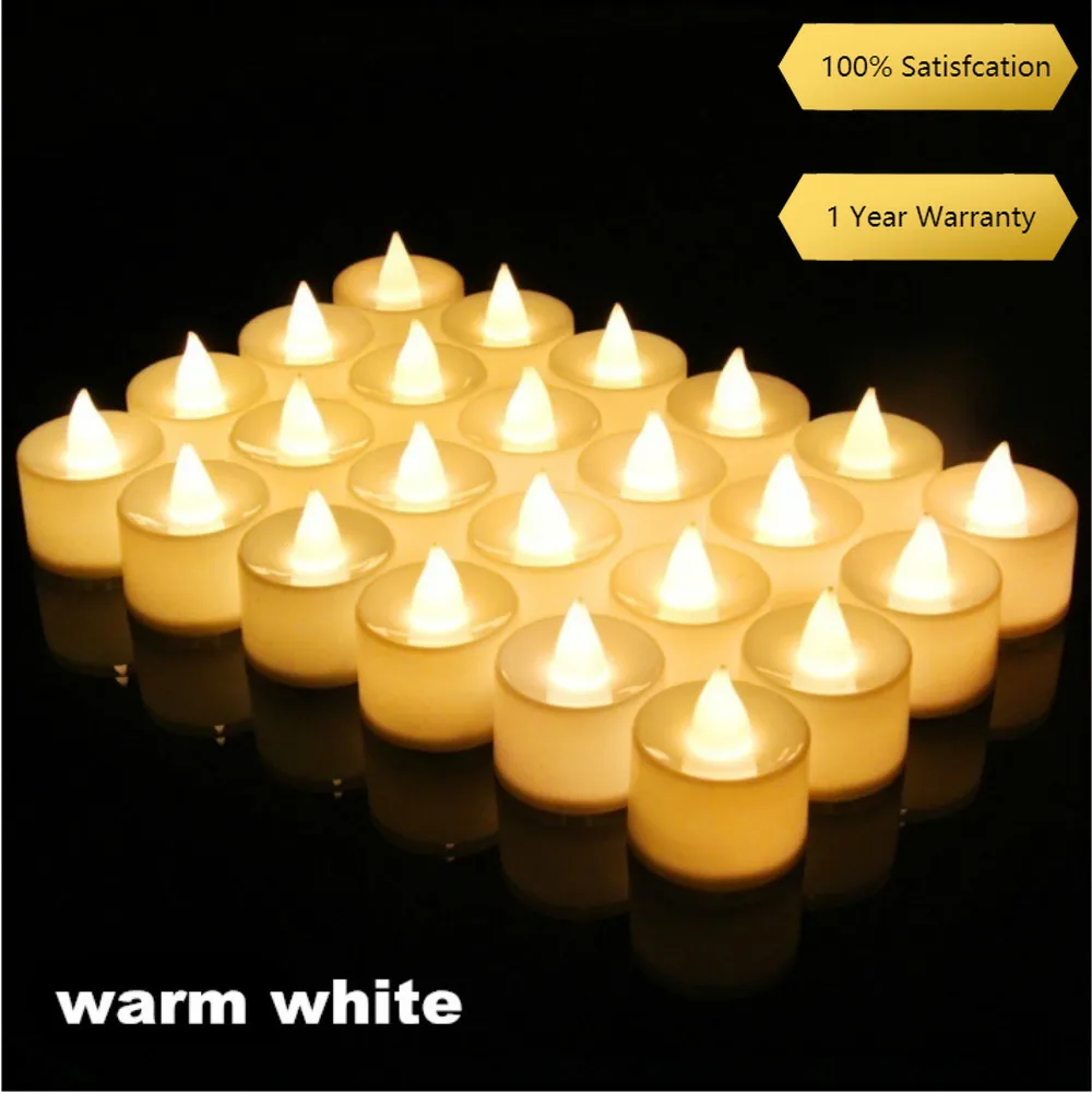Battery Operated Candles Moving Flame Battery Operated Votive Candles Bulk 36pcs Aliexpress