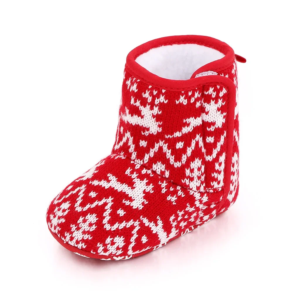 Baby Shoes Anti Slip Newborn Boots Plush Warm Winter Toddler Shoes Floor Socks Girls Boys Indoor Infant Kids NEW