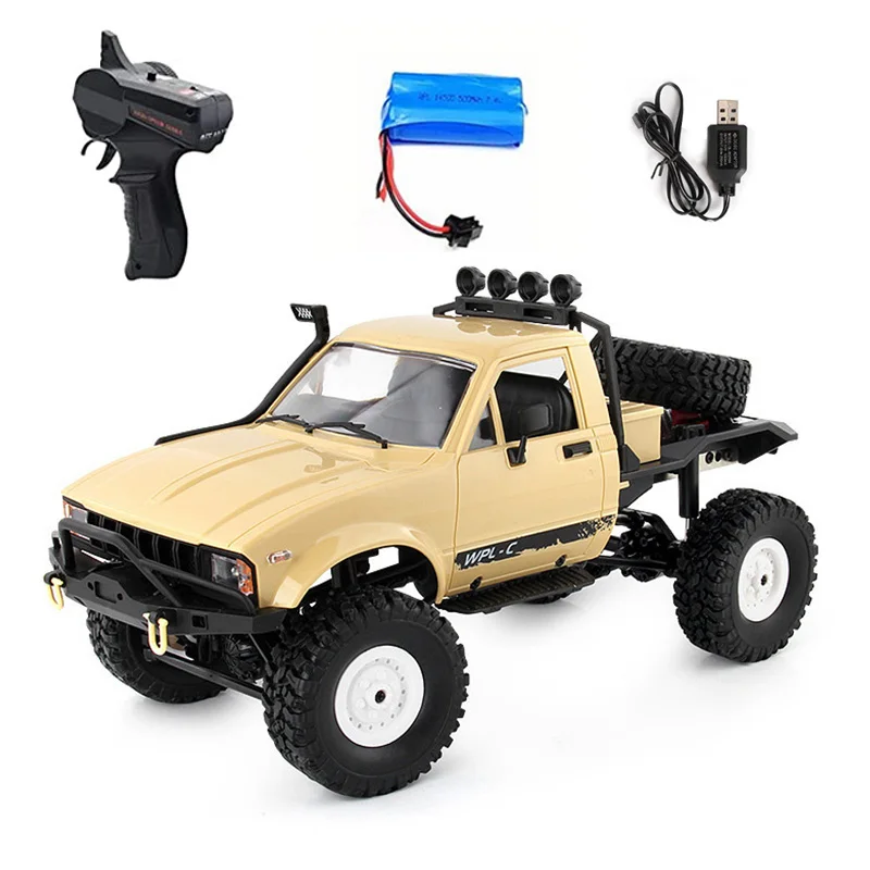 WPL C14 RC Car 1:16 4WD 2.4G High Speed Climbing Vehicl Off