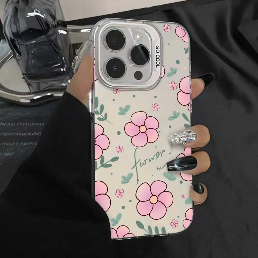 Floral IMD Lovely Bumper Phone Case