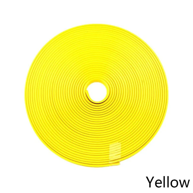 8-Meter Roll Rim Blades: Colorful Wheel Rim Protector Trim and Decor Strip