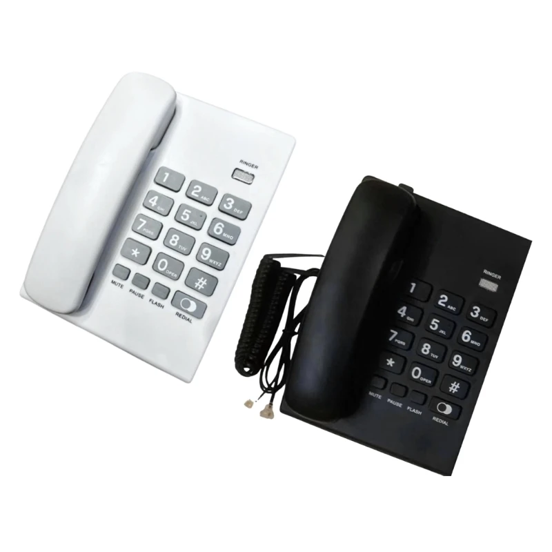 

Landline Phones Fixed Telephone for Office Home Bathroom Emegency Telephone Drop Shipping