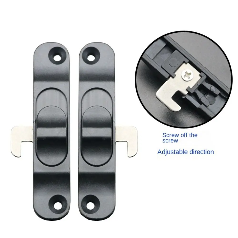 Description Picture 4 of itemSpring Sliding Pull Door Lock Anti Theft Door lock buckle Aluminium Alloy Push-Pull Window Hook Lock Door Window Hardware