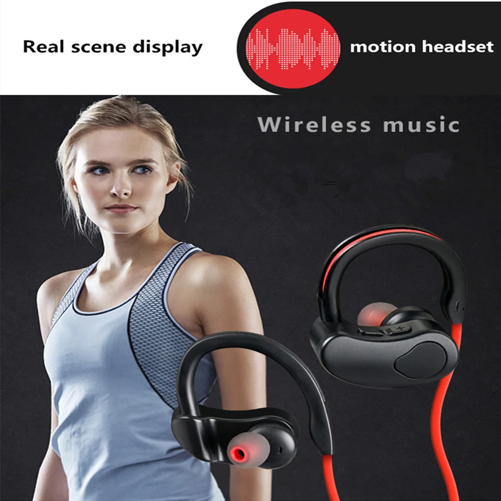 Sports Bluetooth-compatible Earphone Wireless Headphones