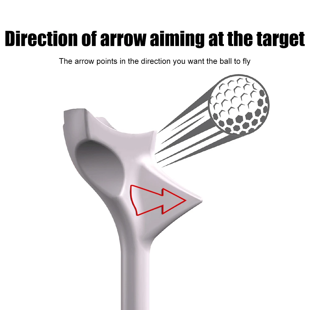Portable Golf Plastic Tees 10° Diagonal Speed Golf Tee Stand Durable Golf Ball Tee Holder Golf Supplies Sport Golf Accessories 4