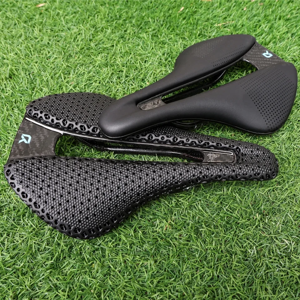 RYET フルカーボン 3D プリント自転車サドルワイド 155/152