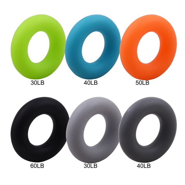 Hand Trainer Carpal Expander Grip Finger Strength Power Gripper Gripping Ring Stress Relief Gym Home Exercise Fitness Equipment 6