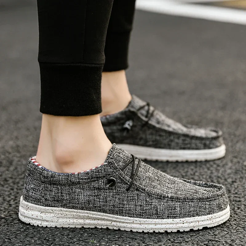 Men's Casual Shoes Light Non-slip Loafer Flat Shoes Outdoor Sneakers Vulcanized Shoes for Men Sapatos Formais Masculinos - Image 3