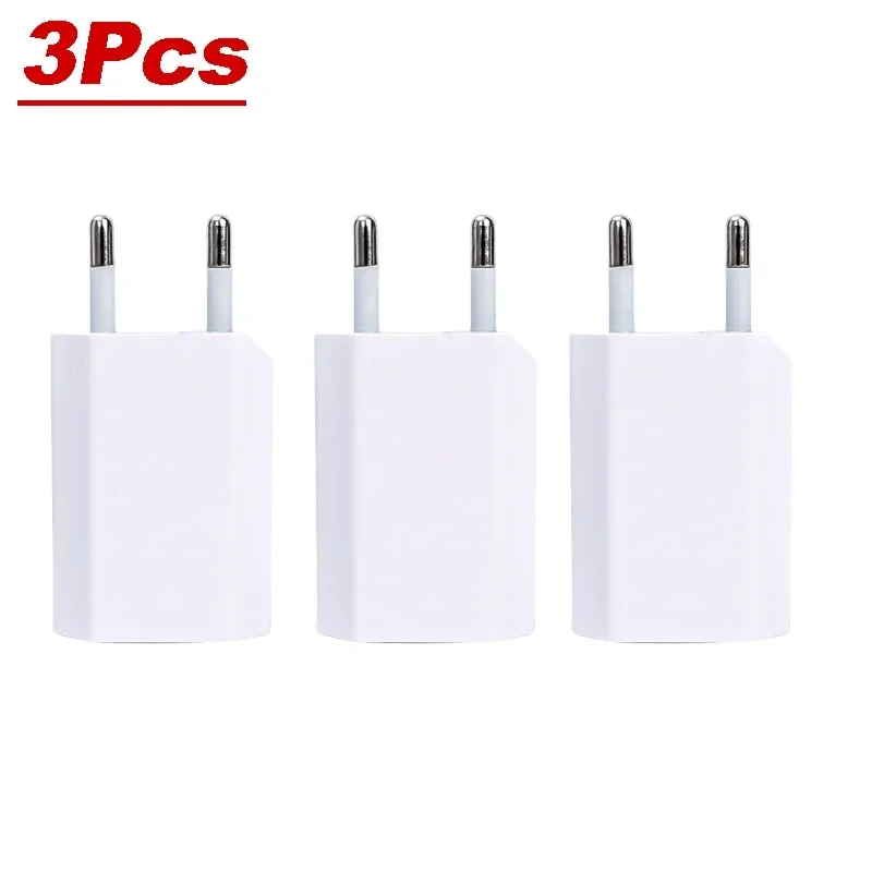 1-5Pcs Mini Universal 5V 1A EU Plug USB Wall Phone thumbnail 6