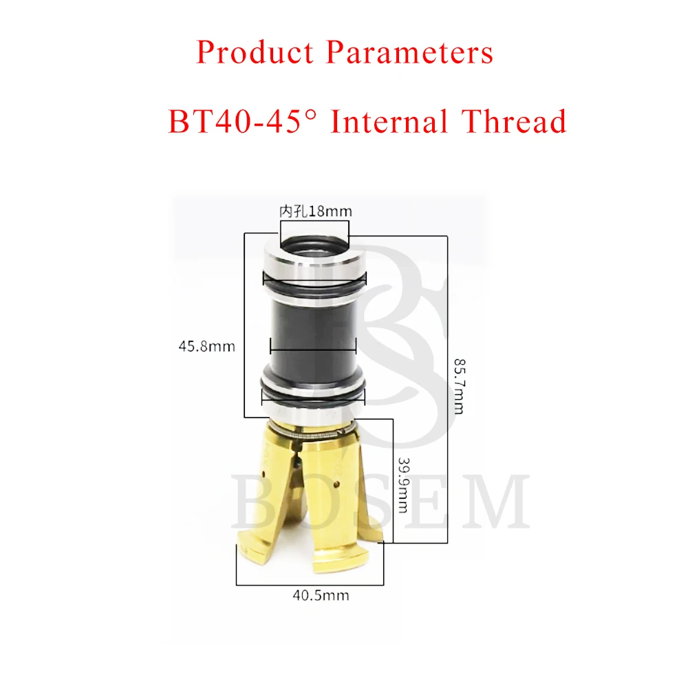 BT30 BT40 BT50 4조 풀 클로 스핀들 클램핑 (중국산)