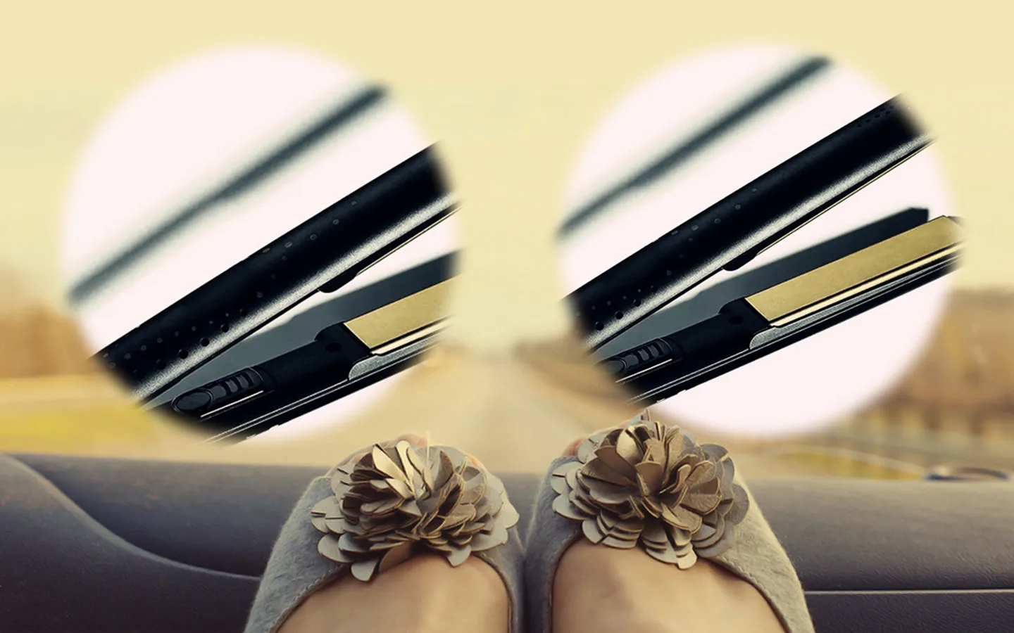 Irons V-GOLD Hair Straightener Classic Professional styler Fast Hairs Straighteners Styling tool flat iron 3