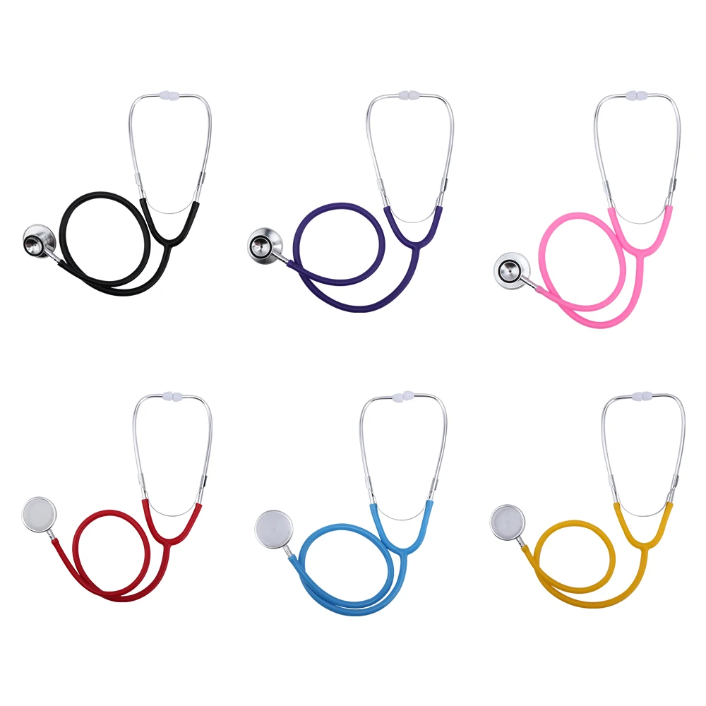 Double Head Stethoscope Professional Cardiology Stethoscope Doctor Medical Equipment Student Vet Nurse Devices Accessorie Kit