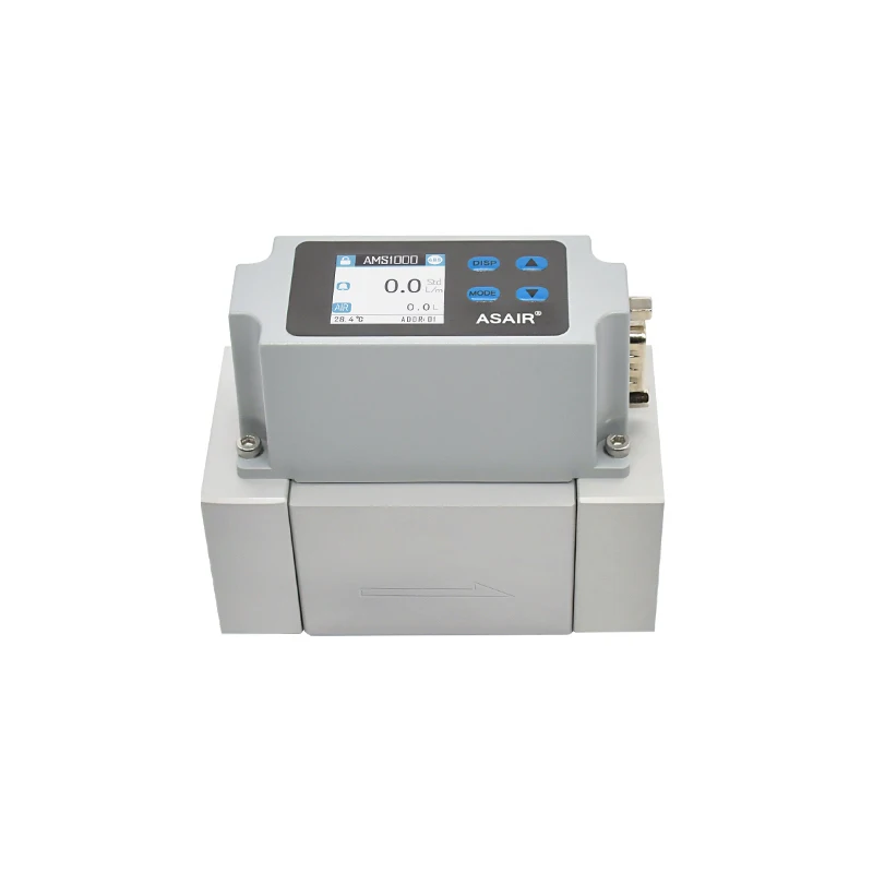 ASAIR AMS1000 High Precision Thermal Mass Flow Meter Oxygen Compressed Air Flow Meter