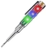 AC DC 24-250V 3LED Voltage Test Pen Electrician Electroscope Safety Test Screwdriver Pen with Beep Alarm 1