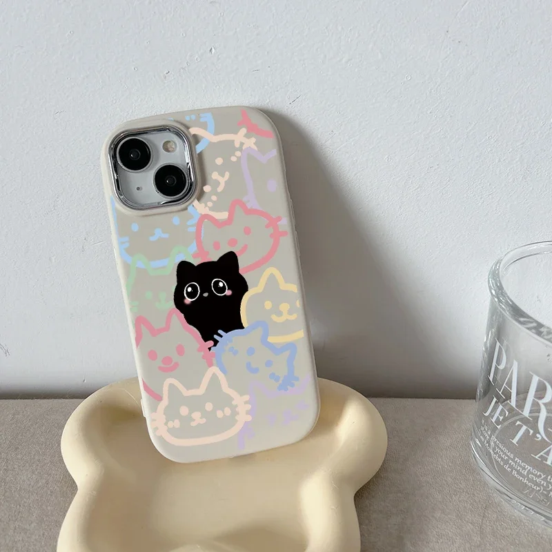 Adorable Animal Cat Design Phone Case