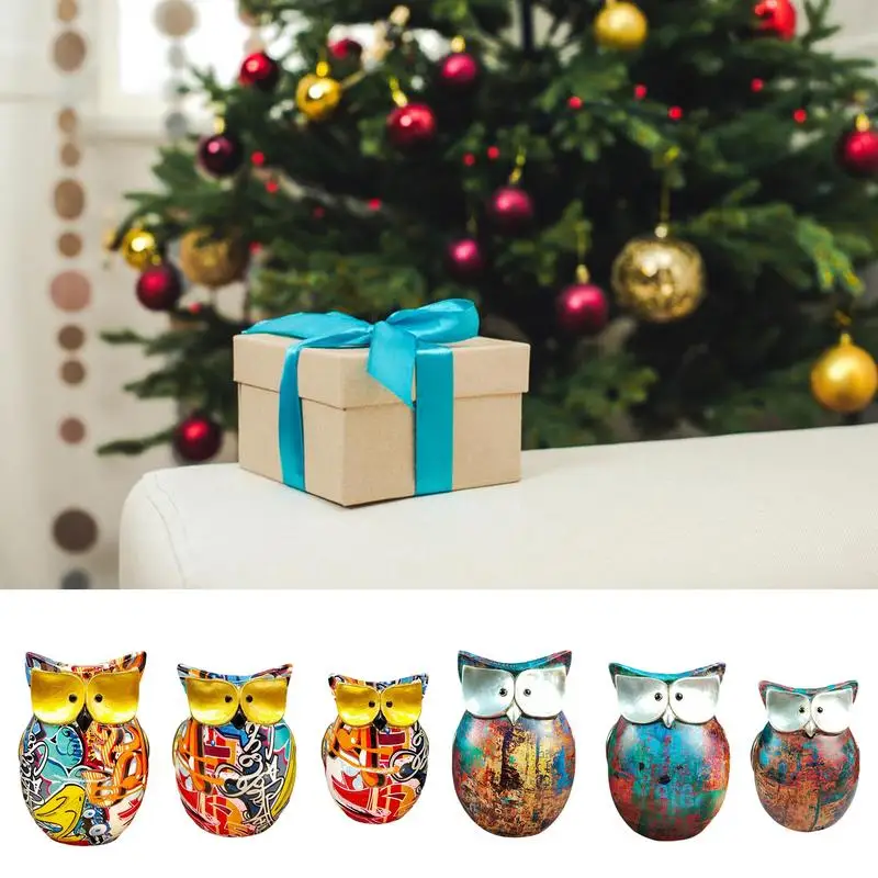 

Owl Statue Handcrafted Modern Abstract Owl Sculpture Handcrafted Modern Abstract Owl Sculpture Animal Art Shelf Décor For