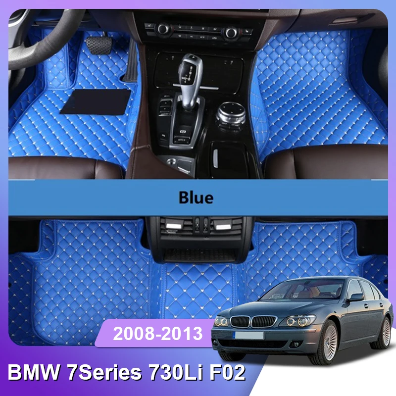 

Custom Fit Car Floor Mat for BMW 7 Series 730Li F02 Accessories Interior ECO Thick Carpet Customize for Left and Right Drive