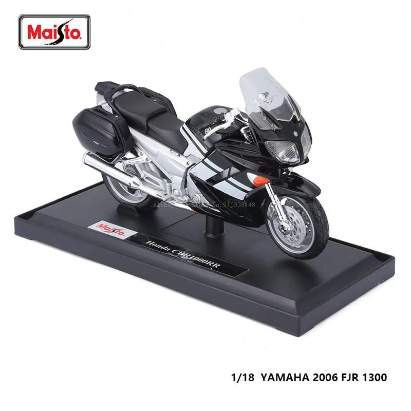 

Maisto 1:18 YAMAHA 2006 FJR 1300 genuine motorcycle static model die cast car collectible gift toy juguetes toy car