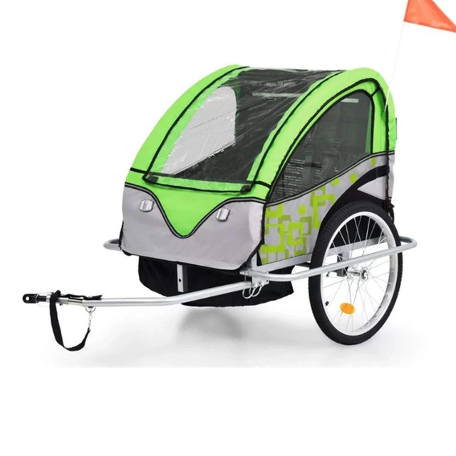 carro remolque bici ninos remolque para moto transversal remolque  publicidad bicicleta - AliExpress