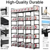 9-Tier Metal Shoe Rack - Holds 50-55 Pairs, Tall Storage Shelf for Shoes, Boots, Entryway, Closet, Garage 2